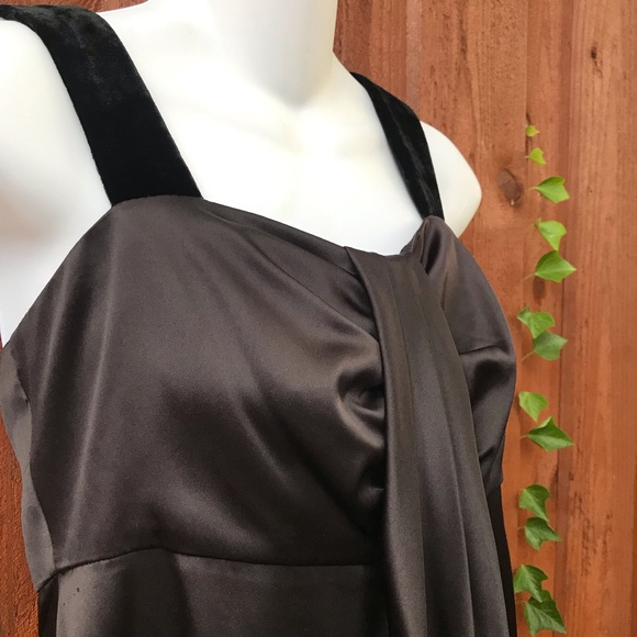 Simply Vera camisole tank Satin straps and pleats - Picture 2 of 6